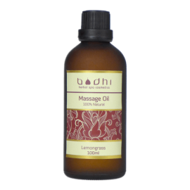 Masážny olej Citrónová tráva - 100% prírodný