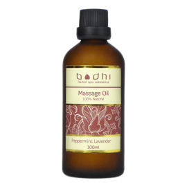 Masážny olej Levanduľa a mäta - 100% prírodný