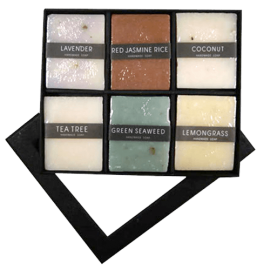 SET 6x Prírodné mydlá lisované za studena