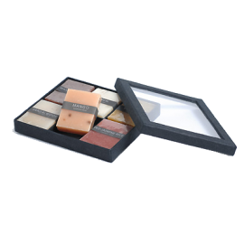 SET 6x Prírodné mydlá lisované za studena