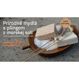 Mydlo pílingové  Ylang-ylang a grep - 100% prírodné