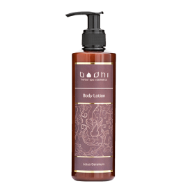 Telové mlieko Lotus a geránium