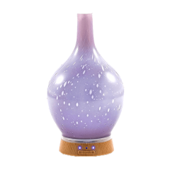 Elektrický difuzér SPA DELIGHT - fialové sklo