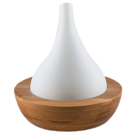 Elektrický difuzér a zvlhčovač z Bambusu tvarovaný