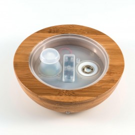 Elektrický difuzér a zvlhčovač z Bambusu tvarovaný