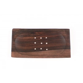 Drevená mydelnička BALI tmavá