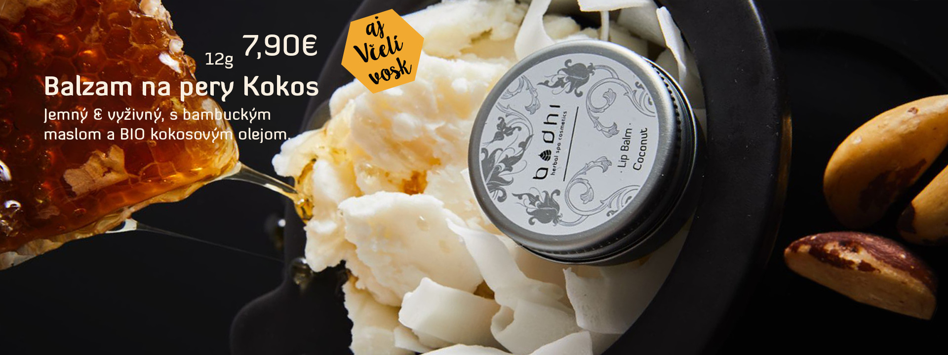 Balzam na pery Kokos